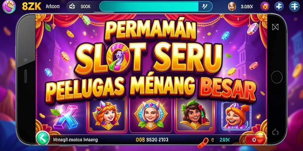 Gameplay 8ZK menunjukkan keseruan bermain slot dengan berbagai tema.