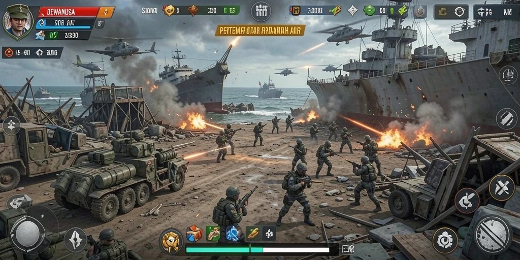 Tampilan menarik dan gameplay seru di DEWANUSA.