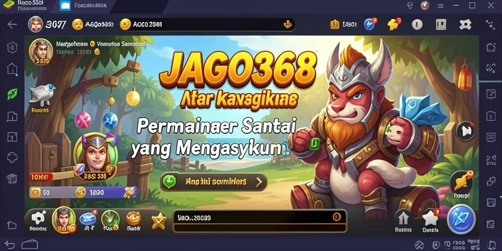 Screenshot gameplay <strong>JAGO368</strong> yang menampilkan keseruan permainan Casual.