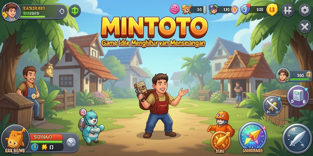 Gameplay MINTOTO yang menarik dan mendebarkan dalam konsep Idle.