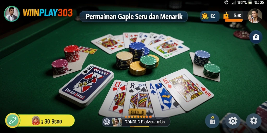 Tampilan gameplay seru di WINPLAY303 dengan teman-teman.